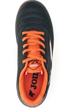 Schwarz und Koralle fluo Fußballschuhe mit Nieten Joma TOJS2601HG