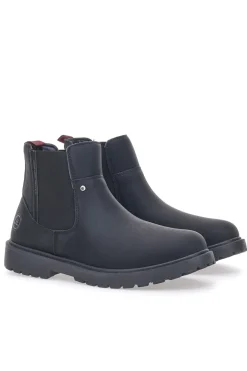 Schwarze Beatles-Stiefelette Jhoes Land 321140
