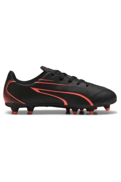 Schwarze Fußballschuhe mit Stollen PUMA VITORIA FG/AG JR