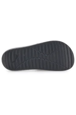 Schwarze Gummipantoffeln mit Maxi-Logo von Puma Divecat V2 Lite