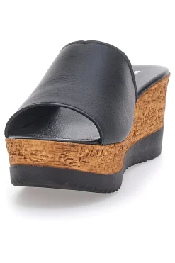 Schwarze Hausschuhe mit Lederband Made in Italy PITTARELLO 233170428