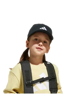 Schwarze Kappe mit Adidas Logo JD1328