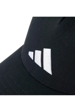 Schwarze Kappe mit Adidas Logo JD1328