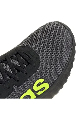 Schwarze Schuhe mit Mesh-Obermaterial und kontrastierendem Logo Adidas Kaptir Base