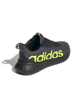 Schwarze Schuhe mit Mesh-Obermaterial und kontrastierendem Logo Adidas Kaptir Base