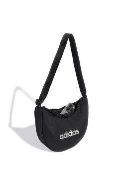 Schwarze Schultertasche mit Adidas WL ESS POUCH Logo