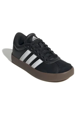 Schwarze Sneakers mit weißen Details Adidas VL Court 3.0