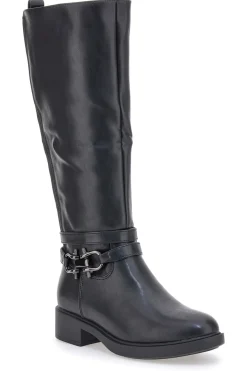 Schwarze Stiefel mit Schelle Energy 295