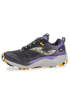 Schwarz-lila Trailrunning-Schuhe JOMA TUNDRA LADY 2401