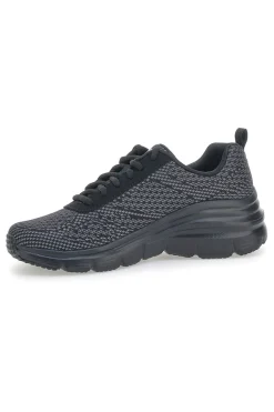 Skechers – Fashion Fit – Schwarze Sneaker „Bold Boundaries“