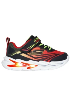SKECHERS FLEX-GLOW ULTRA NERO/ROSSO