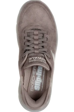 SKECHERS GO WALK FLEX MALI MARRONE