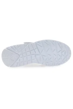 Skechers Uno Lite Weiße Sneakers mit Herzen und Memory Foam - Heart Craze
