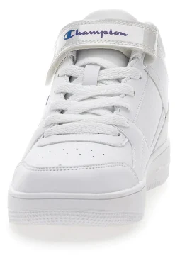 Snaekers mid-cut bianche con velcro CHAMPION RD15 MID G GS