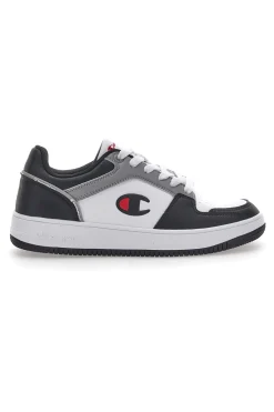 Sneaker „Champion Rebound 2 Low B Gs“ in Weiß und Schwarz