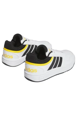 Sneakers Adidas Hoops 3 K Bianche e Nere