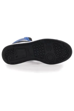 Sneakers alte Bianche e Blu Puma Rebound V6 mid