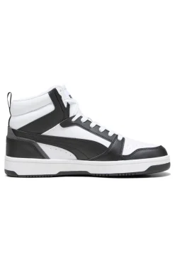 Sneakers Alte Bianche e Nere PUMA Rebound v6