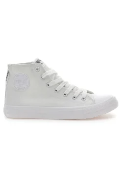 Sneakers Alte in Tela Bianche Everlast 238