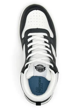 Sneakers Alte Lotto Rocket 1 Amf II Mid Bianche/Nere