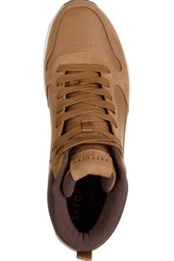 Sneakers Alte Marroni Skechers Uno Stacre Mid