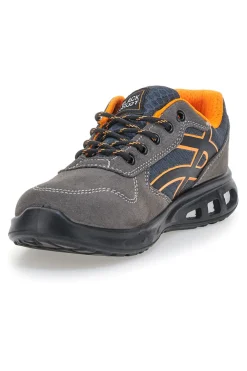 Sneakers antinfortunistiche grigie S1P Black shoot YL5068-1