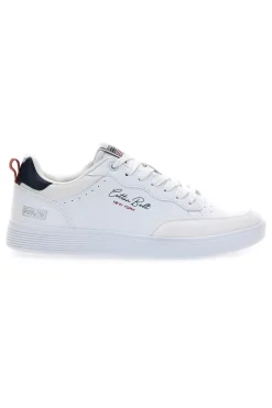 Sneakers Basse Bianche Cotton Belt Odeon