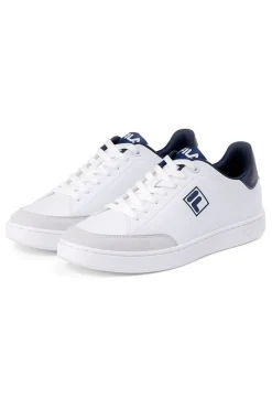 Sneakers Basse Bianche con dettagli Blu FILA COURTBAY
