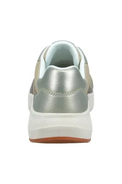 Sneakers Beige con Dettagli Effetto Metallizzato e Soletta Estraibile Bagatt D35AQM015069