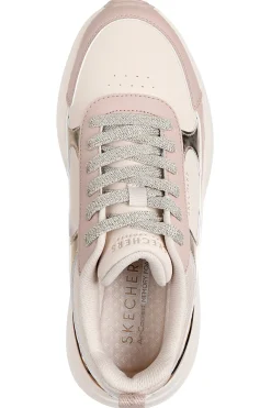 Sneakers beige con dettagli laminati Skechers HAZEL 2 STUNNING YOU
