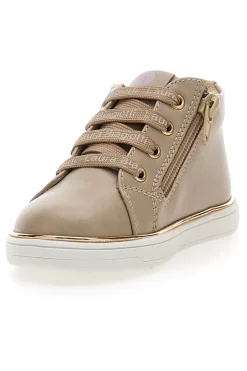 Sneakers Beige Con Dettagli Dorati Laura Biagiotti 92929335