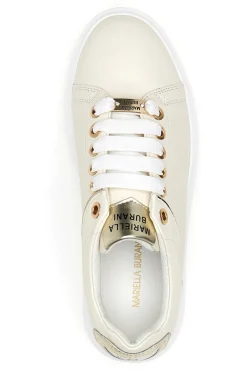 Sneakers Beige con Lacci Mariella Burani 50280