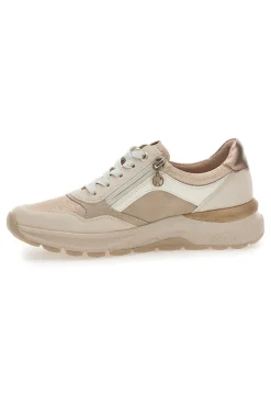 Sneakers beige con zeppa Relife 67172580701