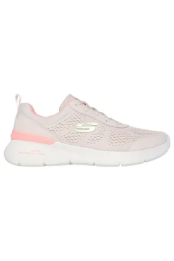 Sneakers Beige e Rosa Skechers Skech-Air Dynamight 2 - New Heights