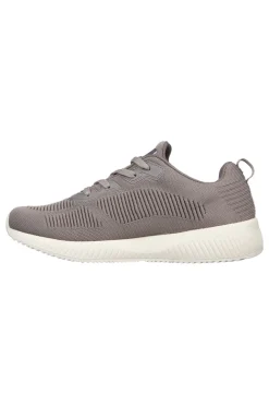 Sneakers Beige in Memory Foar Skechers Squad