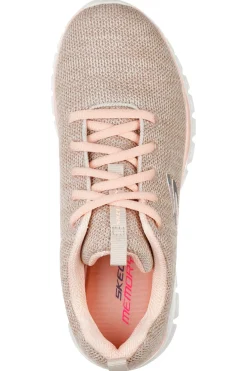 Sneakers beige in mesh leggere con memory foam Skechers Graceful Twisted Fortune