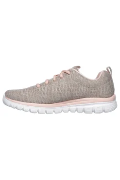 Sneakers Beige SKECHERS Graceful - Twisted Fortune