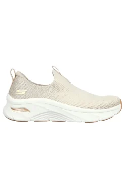 Sneakers Beige Skechers Relaxed Fit: Arch Fit D'Lux - Glimmer Dust