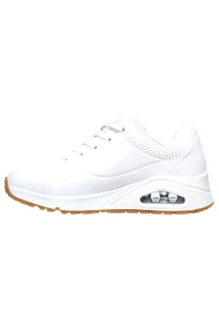 Sneakers Bianche Con Air-Cooled Memory Foam Skech-Air Skechers Uno Stand on Air