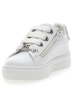 Sneakers Bianche con Cerniera Laterale LAURA BIAGIOTTI AGI7048