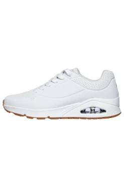 Sneakers bianche con cuscinetto ad aria e soletta memory foam Skechers UNO Stand On Air