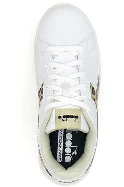 Sneakers bianche con dettaglio animalier Diadora Jace Jungle