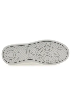 Sneakers bianche con dettagli argentati Cotton belt LONDON 3.0