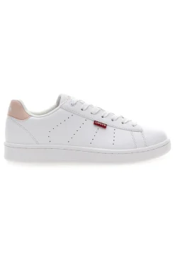 Sneakers Bianche con Dettaglio Posteriore Rosa LEVI'S AVENUE