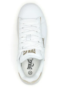Sneakers bianche con dettagli oro Everlast EV-087P