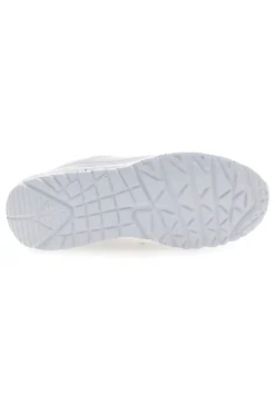 Sneakers bianche con dettagli arcobaleno e suola maculata Skechers Uno Lite Rainbow Speckle