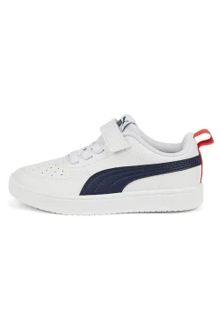 Sneakers bianche con dettagli blu e rossi Puma Rickie AC+ PS