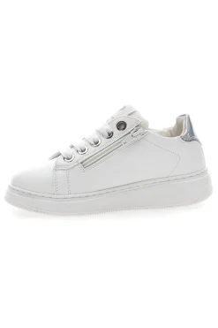 Sneakers Bianche con Dettagli Color Argento Laura Biagiotti 93919389