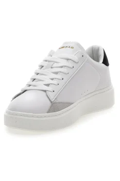 Sneakers bianche con dettaglio nero Gas Leonard LTX