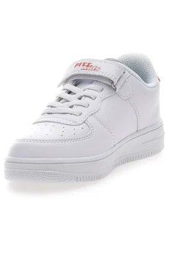 Sneakers Bianche con Dettagli Colorati PITT KIDS K191562